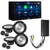 Alpine iLX-W670 Digital Multimedia Receiver & 2 Pairs Alpine S2-S65C Type S 6.5" Component Speakers w/ Power Pack