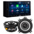 Alpine iLX-W670 Digital Multimedia Receiver & 1 Pair Alpine S2-S40 Type S 4" Coax Speakers