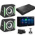 Alpine ILX-W670 Receiver & (2) S2-SB12 PrismaLink™ S2-Series 12" subwoofer Built-In RGB lighting & S2-A120M Amplifier w/ Rux Bass Knob Bundle