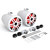 Rockford Fosgate M2WL-10H 10-Inch Color Optix™ 2-Way Horn Loaded Tower Speakers, Pair - White - Used, Acceptable