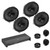 JL Audio (4 speakers ) C5-570cw-Single 5 x 7 / 6 x 8-inch Comp. Woofer w/ (2) C3-100ct: 1-inch (25 mm) Tweeters & XDM800/8 Bundle ( Active Component )