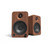 Kanto YU4WALNUT YU4 Walnut Powered Speakers with Bluetooth, Built-In Phono Preamp and Kevlar® Drivers, Pair - Used, Open Box