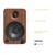 Kanto YU4WALNUT YU4 Walnut Powered Speakers with Bluetooth, Built-In Phono Preamp and Kevlar® Drivers, Pair - Used, Open Box