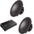 MTX 5512-44 55-Series 12" 400W RMS Dual 4-Ohm Subwoofer (2), and MTX JH10001 Jackhammer Series 1100W x 1 @ 1-Ohm Class D Mono Block Amplifier
