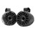 MB Quart NHT2-116 Nautic 6.5 Inch Marine Compression Horn Tower Speakers. Black, Silver and White Grills Included - Used, Open Box