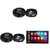Jensen CAR723W 7" Touch Screen Digital Multimedia Receiver Wireless or Wired Apple CarPlay and Android Auto Compatible with 2 Pairs JVC CS-DR6941 550W Peak (90W RMS) 6x9 4-Way Factory Upgrade Coaxial Speakers