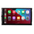 Jensen CAR723W 7" Touch Screen Digital Multimedia Receiver Wireless or Wired Apple CarPlay and Android Auto Compatible with 1 Pair JVC CSJ6820 250W 6x8" 2-Way J Series Coaxial Car Speakers
