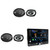 Jensen CAR813 8" Touch Screen Digital Multimedia Receiver Wireless or Wired Apple CarPlay and Android Auto Compatible with 2 Pairs JVC CS-DR693 6x9 Inch Coaxial Speakers