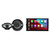 Jensen CAR723W 7" Touch Screen Digital Multimedia Receiver Wireless or Wired Apple CarPlay and Android Auto Compatible with 1 Pair JVC CS-DR162 6.5 Inch Coaxial Speakers