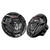 JVC KD-MR305BTS Powersports/Marine Weatherproof Radio with 2 Pairs JVC CS-DR6200M Marine Speakers 6.5" 2-way Black (Pair)