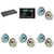 JL Audio MM105 & XDM800/8 w/ (4) M6-880X-S-GwGw-i, RGB LED Gloss White, Sport Grille Speakers