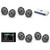 JL Audio MM105 & MV800/8i w/ (4) M6-770X-S-Gmti, Gunmetal & Titanium Sport Grille Speakers