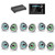 JL Audio MM105 & XDM600/6 w/ (6) M6-650X-S-GwGw-i, RGB LED Gloss White, Sport Grille Speakers