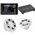 JL Audio MM105 & XDM400/4 w/ M3-650X-S-Gw 6.5 Sport Grill White Speakers