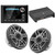 JL Audio MM105 & XDM400/4 w/ M6-650X-S-Gmti, Gunmetal & Titanium Sport Grille Speakers