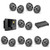JL Audio MM50 & XDM600/6 w/ (6) M6-770X-S-Gmti, Gunmetal & Titanium Sport Grille Speakers
