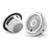 JL Audio XDM600/6 w/ (6) M6-770X-C-3Gw 7.7, Gloss White, White Tweeter, Classic Grille Speakers