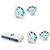 JL Audio MV800/8i w/ (2) M3-770X-S-Gw-i RGB LED 7.7 Sport Grill White Speakers