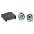 JL Audio XDM200/2 w/ M6-650X-S-GwGw-i, RGB LED Gloss White, Sport Grille Speakers