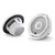 JL Audio MV800/8i w/ (4) M6-650X-C-3Gw 6.5, Gloss White, White Tweeter, Classic Grille Speakers