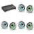 JL Audio XDM600/6 w/ (3) M6-650X-S-GwGw-i, RGB LED Gloss White, Sport Grille Speakers
