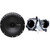 Rockford R1675X2 6.75” Full Range Coaxial with JP-1014 6"- 6.75" Speaker Pods -Compatible with Wrangler JL 2018-UP, Gladiator 2020-UP