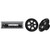 Kenwood KMR-M332BT Digital Media Receiver with Bluetooth with 1 pair of KFC-1613MRB 6-1/2" Marine Speakers