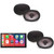 Alpine iLX-407 7-Inch Multimedia Receiver Apple Carplay and Android Auto & 2 Pairs Alpine SXE-6926S 6x9 Coax Speakers