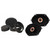Infinity KAPPA683XF 6" x 8" (147mm x 205mm) Two-way Car Speaker with 1 Pair RKFR5768 Roadkill Fast Rings