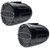 Hertz HTX 8 M-FL-TC 8" Black Marine Wake Tower Flat Mount Speakers, Pair