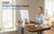 ErgoAV ERDS1-01W - 57" Wireless & Wired Charging Standing Desk - Walnut (Wood)