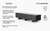 ErgoAV ERFFX4-01BB - Extra Large Black Enclosed Cabinet with Block Feet