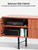 ErgoAV ERFFL5-01CB - Large Cherry Enclosed Cabinet with Metal Legs