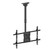 ErgoAV ERMCL1-01B - Ceiling Mount - 43" to 75" TV's