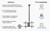 ErgoAV ERMCL1-01B - Ceiling Mount - 43" to 75" TV's