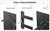 ErgoAV ERMCL1-01B - Ceiling Mount - 43" to 75" TV's