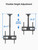ErgoAV ERMCM1-01B - Ceiling Mount - 40" to 55" TV's