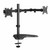 ErgoAV ERDAM4-01B - Motion Stand for Dual Monitors 13" to 32"