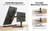 ErgoAV ERDAM4-01B - Motion Stand for Dual Monitors 13" to 32"