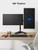 ErgoAV ERDAM4-01B - Motion Stand for Dual Monitors 13" to 32"