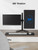ErgoAV ERDAS1-01B - Motion Stand for Dual Monitors 13" to 27"