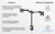 ErgoAV ERDAS2-01B - Motion Mount for Dual Monitor 13" to 27"