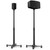 ErgoAV ERSSM3-01B - Sonos Speaker Stands - Adjustable height