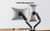 ErgoAV ERDGM3-01B - Gas Spring Mount for Dual Monitors 13" to 35"
