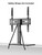 ErgoAV ERTSM1-01B - Tabletop TV Stand for 40" to 55" TVs