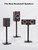 ErgoAV ERSSL1-01B - Bookshelf Speaker Stand 26" Tall