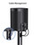 ErgoAV ERSSM1-01B - Sonos Speaker Stands - Fixed Height
