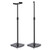 ErgoAV ERSSM2-01B - Bookshelf Speaker Stand - Adjustable height