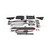 Rockford Fosgate RFK-HDRKM5 Complete Amp Install Kit Compatible With 1998+ HD Road King Motorcycles, Includes Bluetooth Streaming Module
