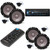 Alpine UTE-73BT, RUE-4360 Remote with Two Pairs Alpine SXE-1751S 6.5" Component Speakers